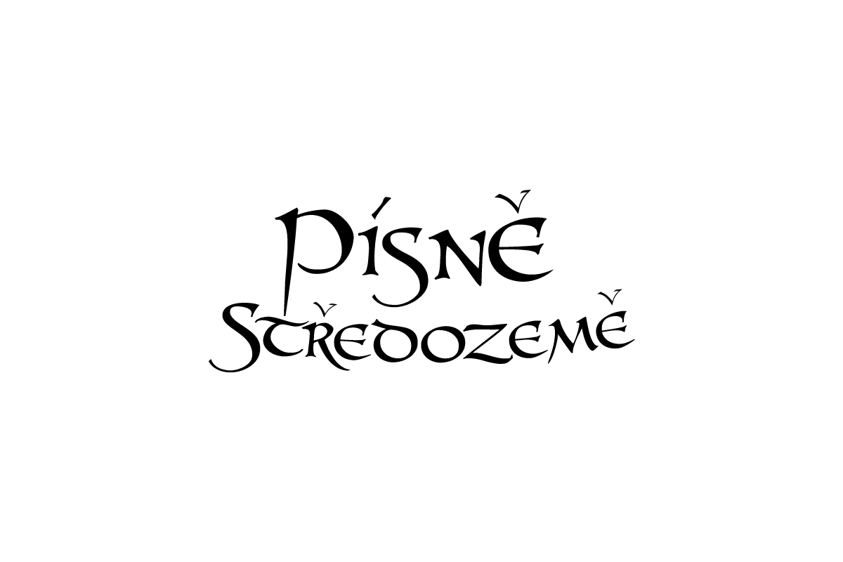 Logo Písně Středozemě černé